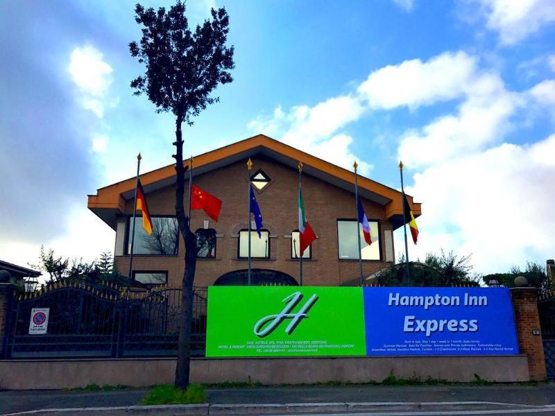 Eh Rome Airport Euro House Hotels Fiumicino Exterior foto